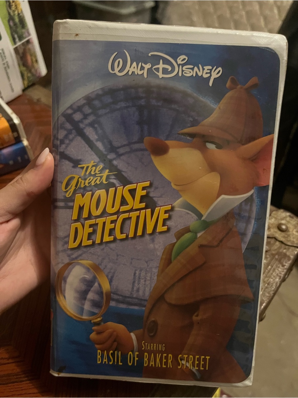 Disney The Great Mouse Detective VHS tape